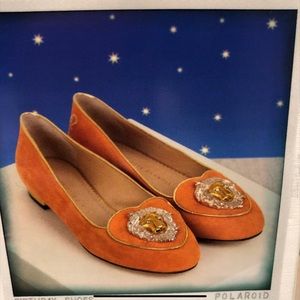 AUTHENTIC ZODIAC CHARLOTTE OLYMPIA FLATS